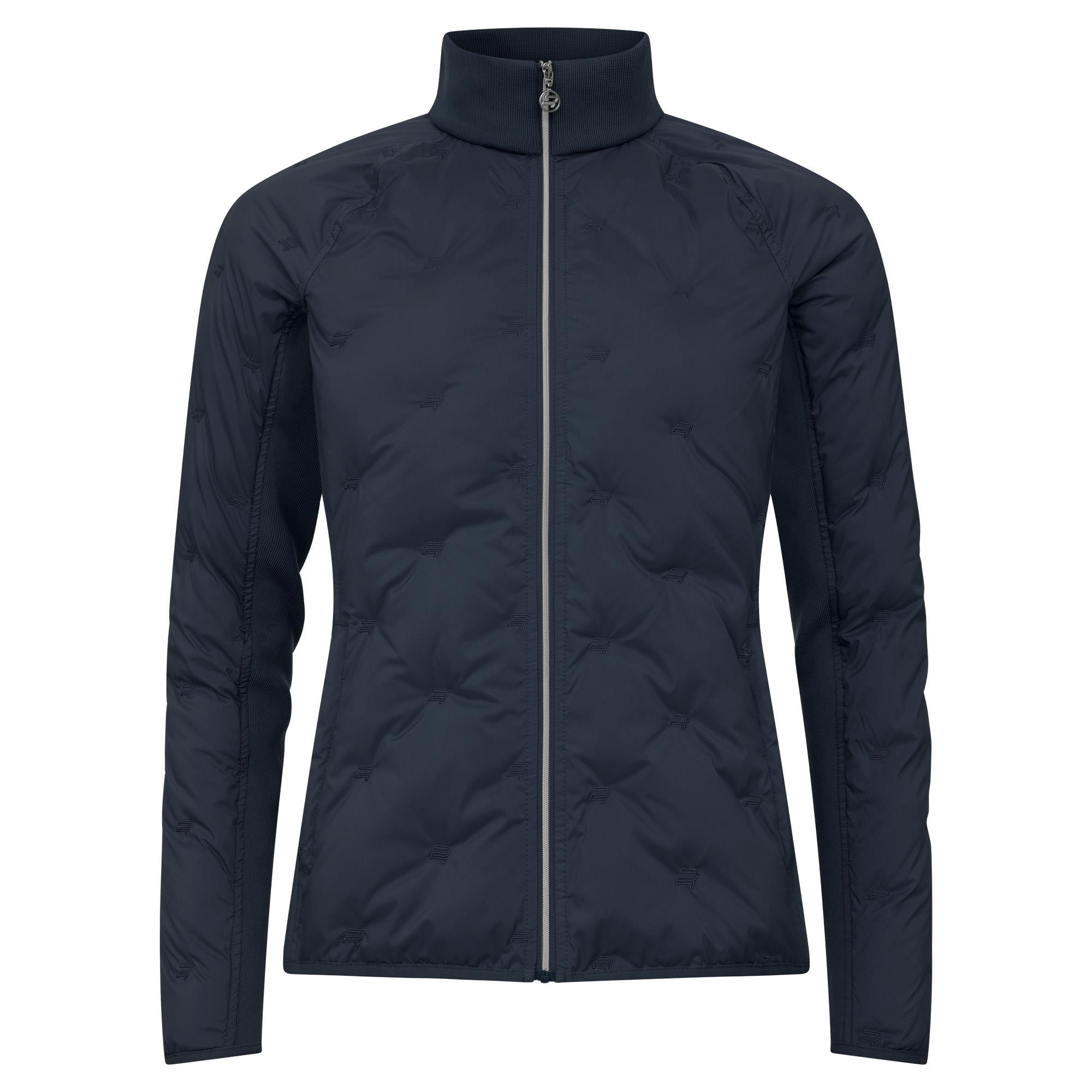 Rohnisch Padded Windbreaker Ladies Golf Jacket Navy